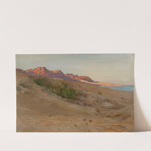 Um-Baghek on the Dead Sea (1891) by Eugen Bracht