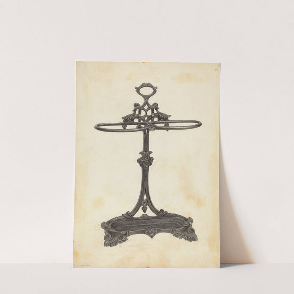 Umbrella Stand by Herman Bader