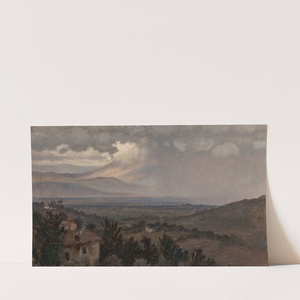 Umbrian Landscape, Italy by Elihu Vedder