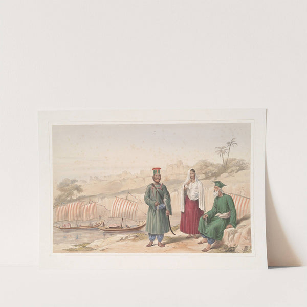 Umeers of Sinde, a Sindian woman, priest and soldier, ancient of the Indus. (1843) by James Atkinson