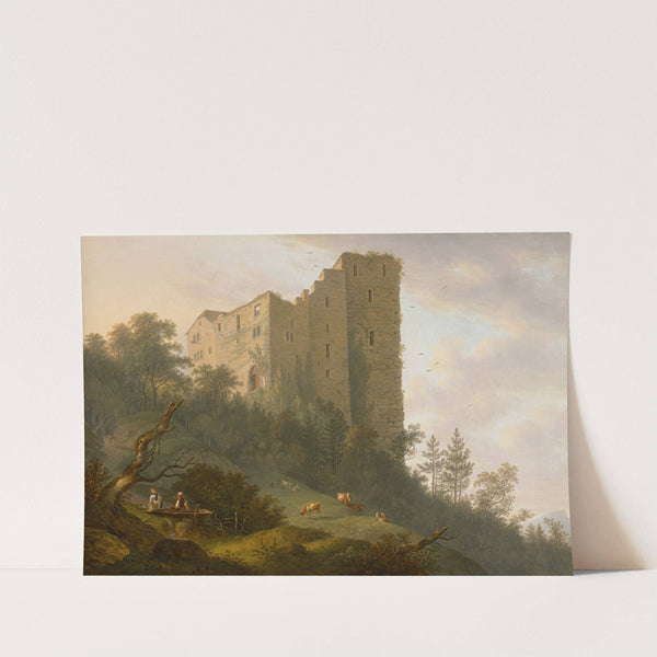 Umgebung der Ruine Habsburg by Johann Caspar Rahn