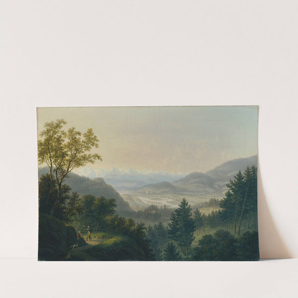 Umgebung der Ruine Habsburg by Johann Caspar Rahn