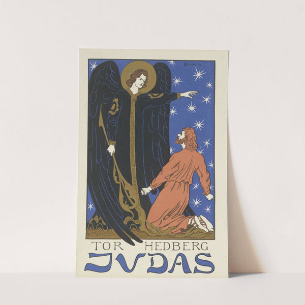 Umschlagtitel zu Tor Hedberg, Judas (1897) by Otto Eckmann