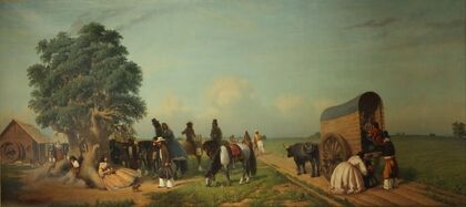 Un alto en el campo (1861)