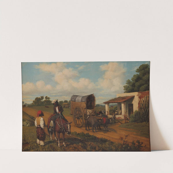 Un alto en la pulpería by Prilidiano Pueyrredòn