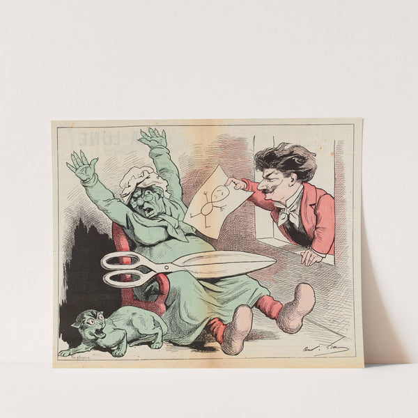 Un dessin de Gill (1878) by André Gill