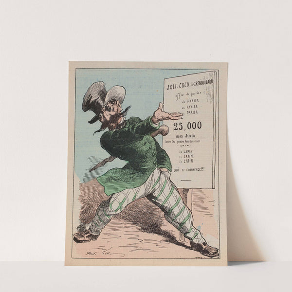 Un empirique (1874) by André Gill