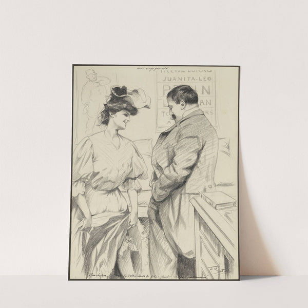 Un engagement (1906) by Fernand Louis Gottlob