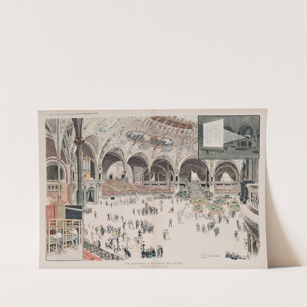 Un festival a la salle des fetes by M. Fernand Bellenger