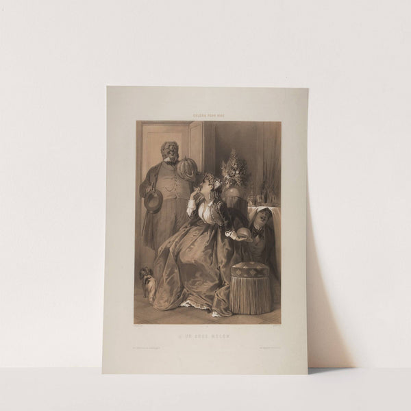 Un gros melon by Gustave Edward Barry