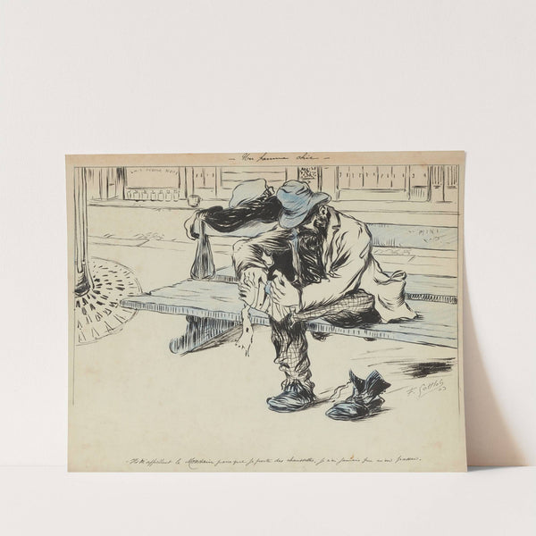 Un homme chic (1903) by Fernand Louis Gottlob