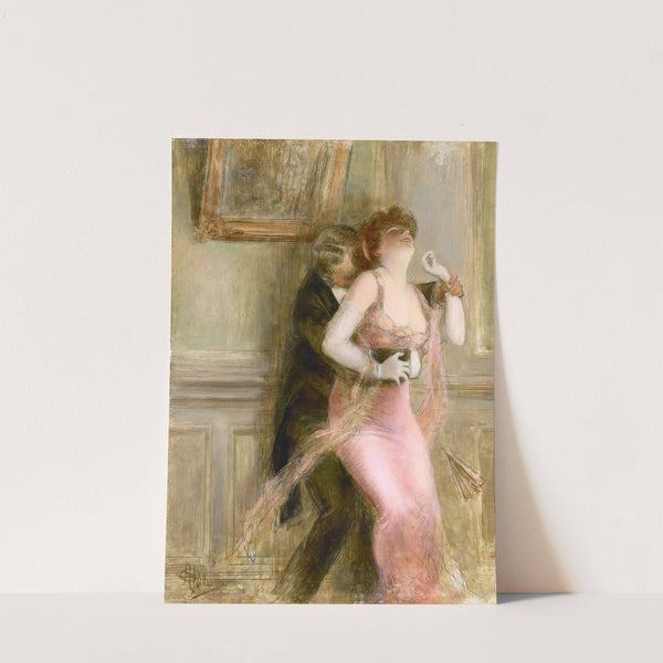 Un moment volé by Albert Guillaume