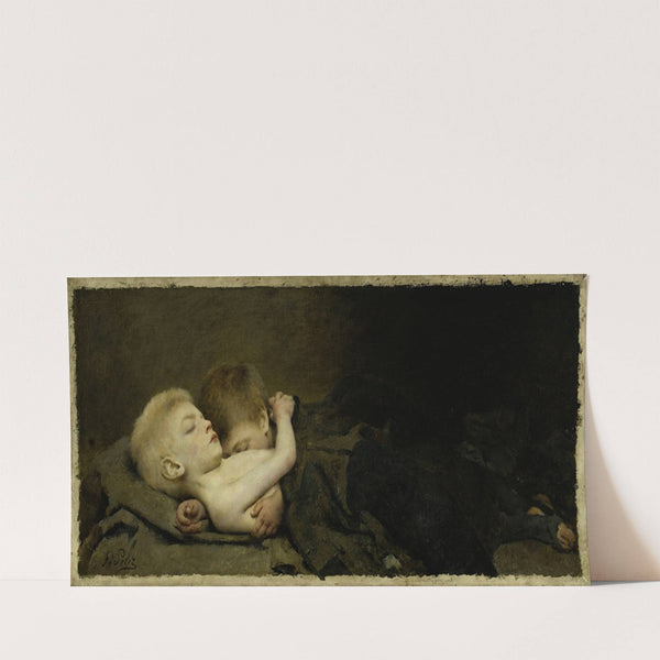 Un nid de misère (1887) by Fernand Pelez