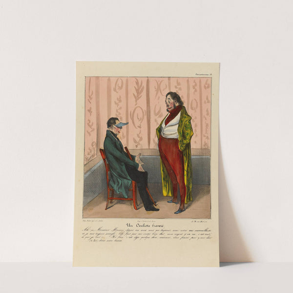 Un oculiste breveté (1836-1838) by Honoré Daumier