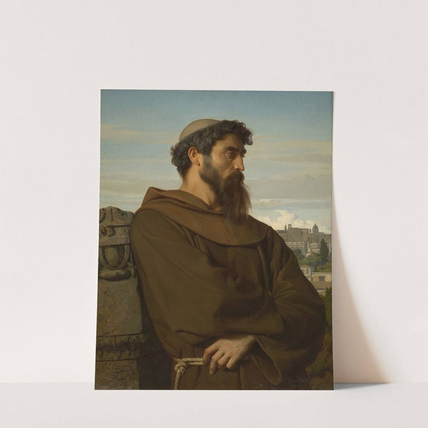 Un penseur, jeune moine romain (1848) by Alexandre Cabanel