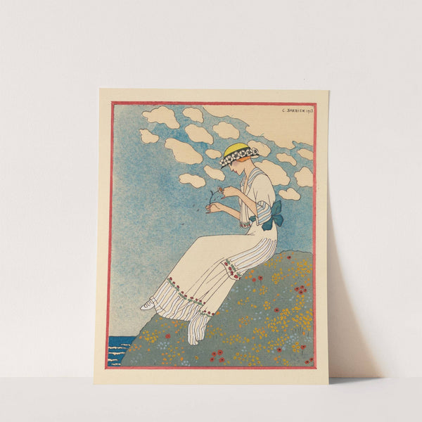 Un Peu – (A Little – ) (1913) by George Barbier