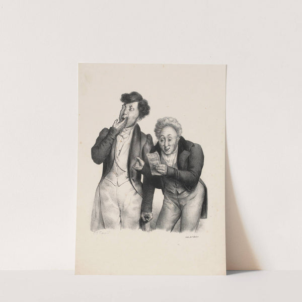 Un poëte romantique by Charles-Joseph Traviès de Villers