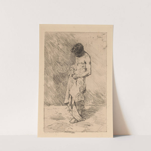 Un Pouilleux (Flea Seeker) by Mariano Fortuny Marsal