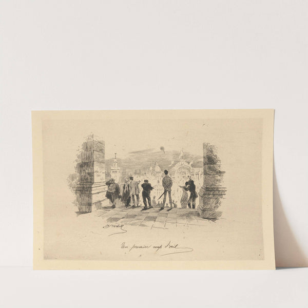 Un premier coup d’oeil (1878) by John Ames Mitchell