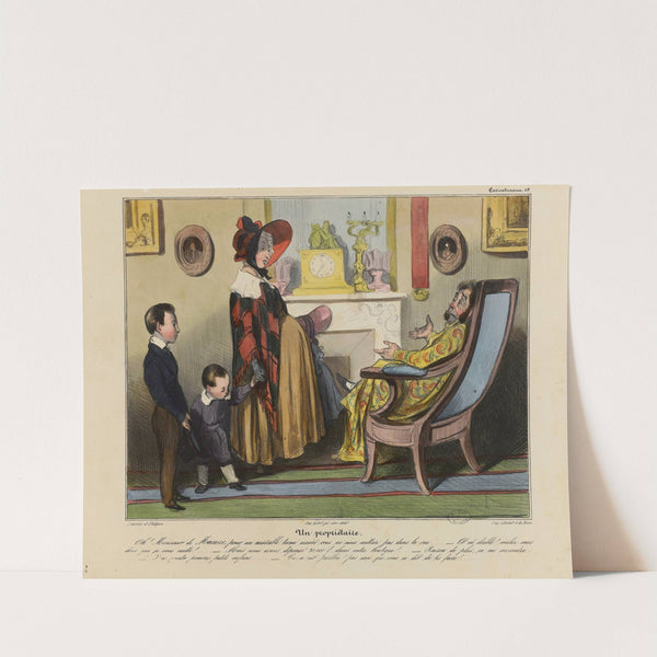 Un propriétaire (1836-1838) by Honoré Daumier