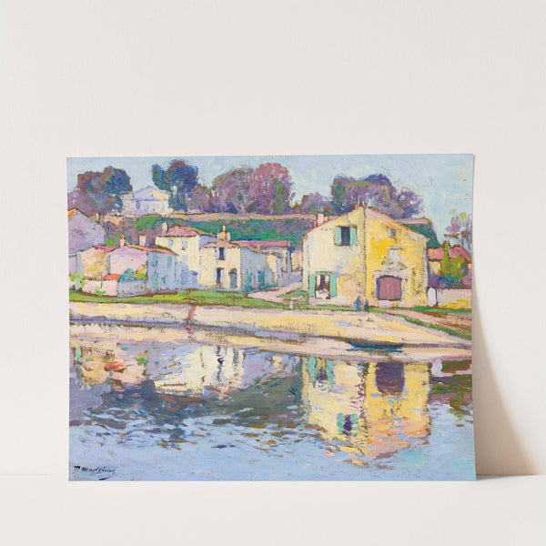 Un Quai Á Taillebourg by Paul Madeline