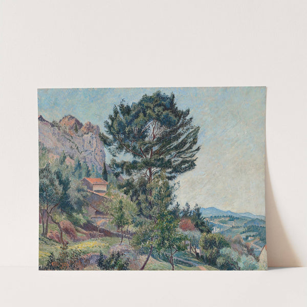 Un Rocher du Faron (Soleil) Toulon (1929) by Lucien Pissarro