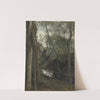 Un ruisseau sous bois by Jean-Baptiste-Camille Corot