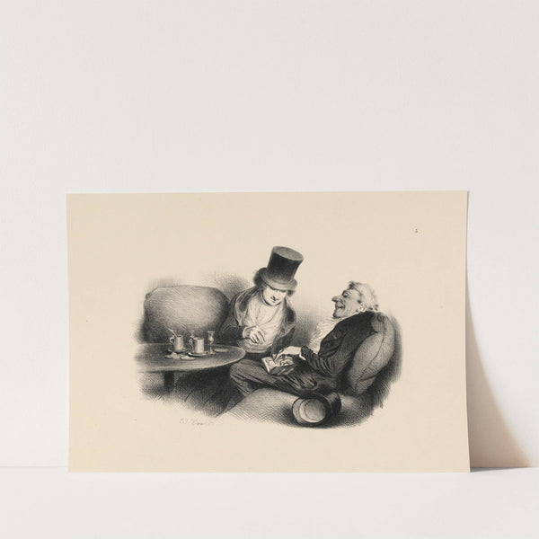 Un scélérat de neveu.3.Eh.Eh.coquin c’est agréable à voir n’est-ce pas et à changer by Charles-Joseph Traviès de Villers