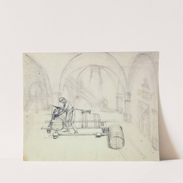 Un tonnelier by Guillaume Boichot