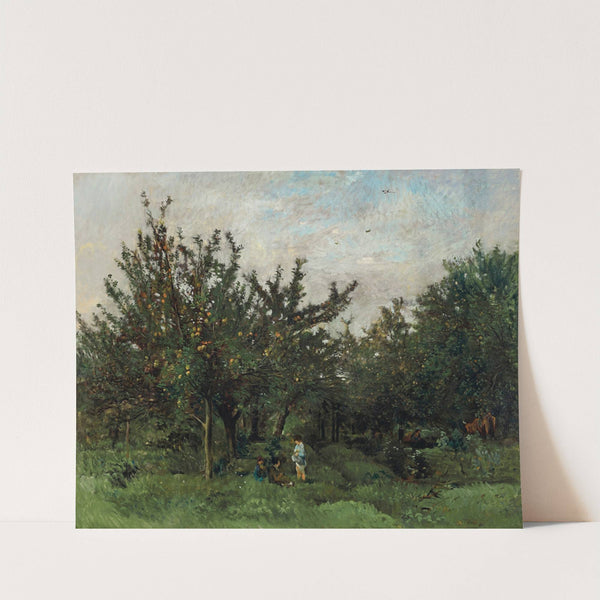 Un Verger (circa 1871-1878) by Charles François Daubigny