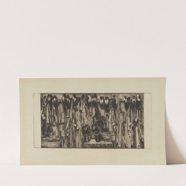 Un vestiaire (1885) by James Tissot