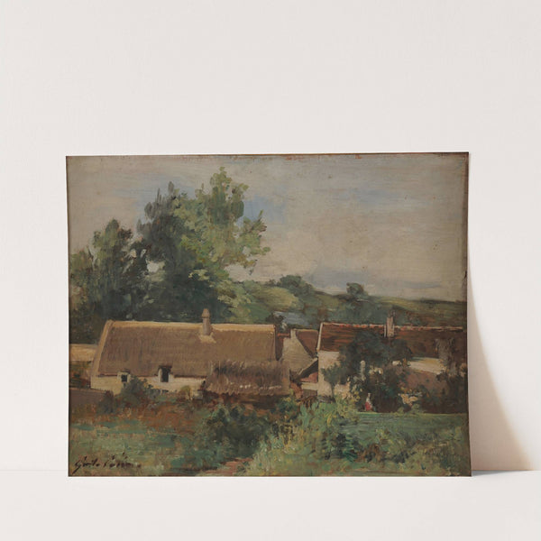 Un village by Gustave Henri Colin