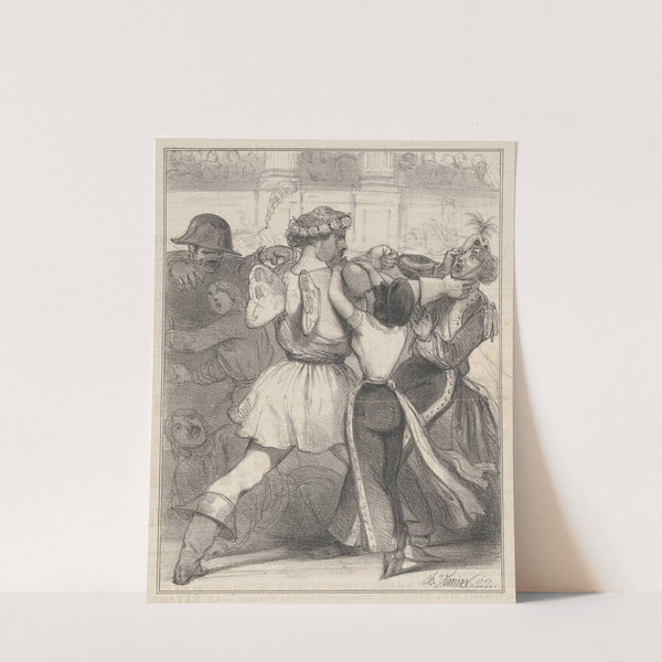 Un Zéphir qui arrive en Ouragan (1830-1859) by Charles Vernier