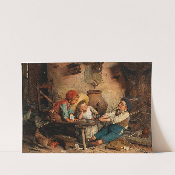 Una partita a Briscola - nell’imbarazzo by Gaetano Chierici