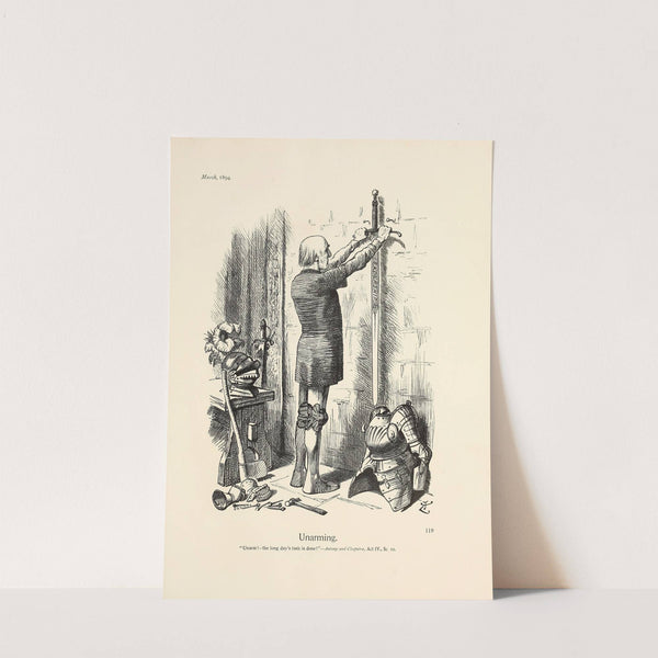 Unarming by Sir John Tenniel