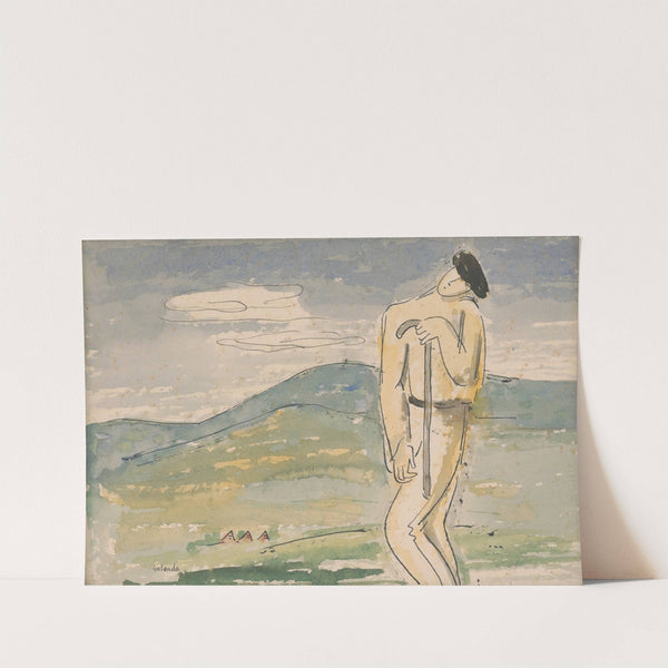 Unavený pútnik by Mikuláš Galanda