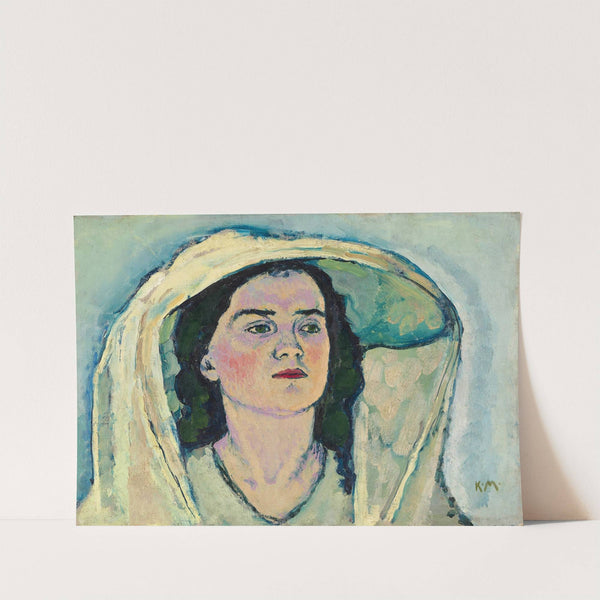 Unbekanntes Mädchen by Koloman Moser