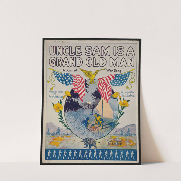 Uncle Sam is a grand old man a spirited war song by Anonymous