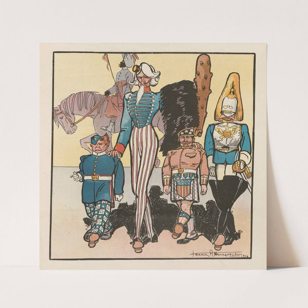 Uncle Sam’s boys, anglicized (1906) by Frank Arthur Nankivell