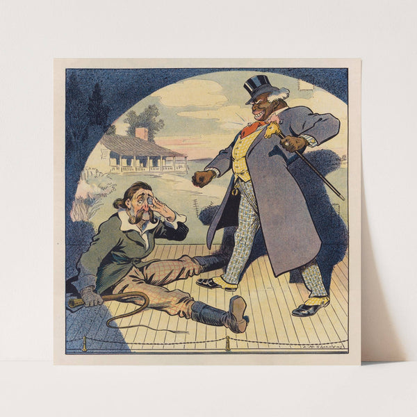 A sound sleeper (1903) by Udo Keppler