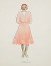 Uncle Tom’s Cabin: Pink dress with white undershirt, red bandana (1934-1943)