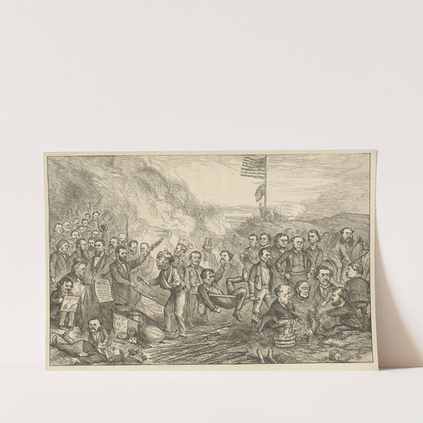 Unconditional surrender Grant (1868) by Thomas Nast