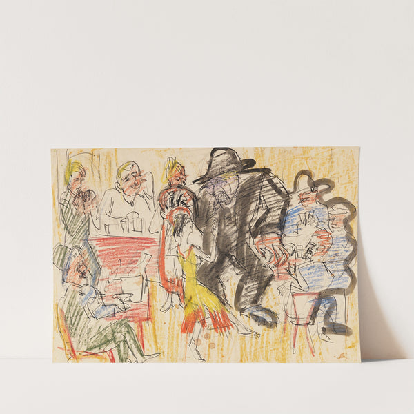 Und Pippa tanzt (1924) by Ernst Ludwig Kirchner