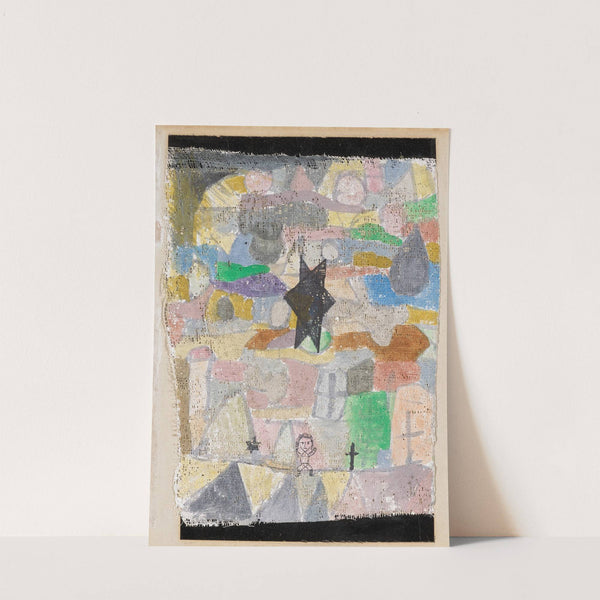 Under a black star by Paul Klee