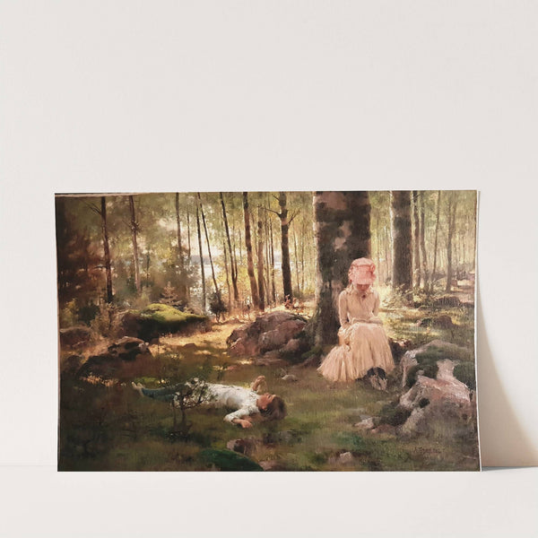 Under the Birches (1882) by Albert Edelfelt