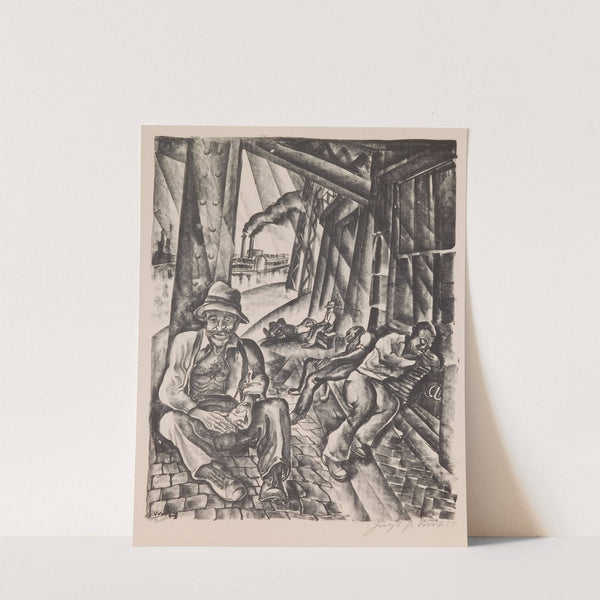 Under the Bridge, Saint Louis by Joseph Paul Vorst