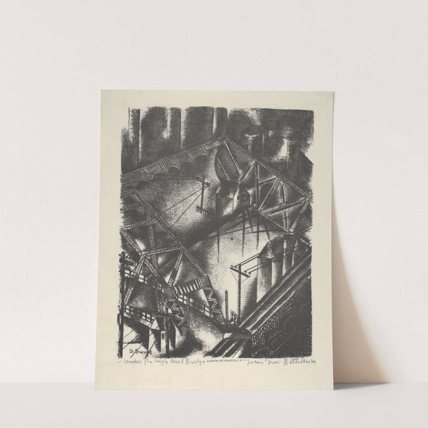 Under The High Level Bridge (1935–36) by Jolan Gross Bettelheim