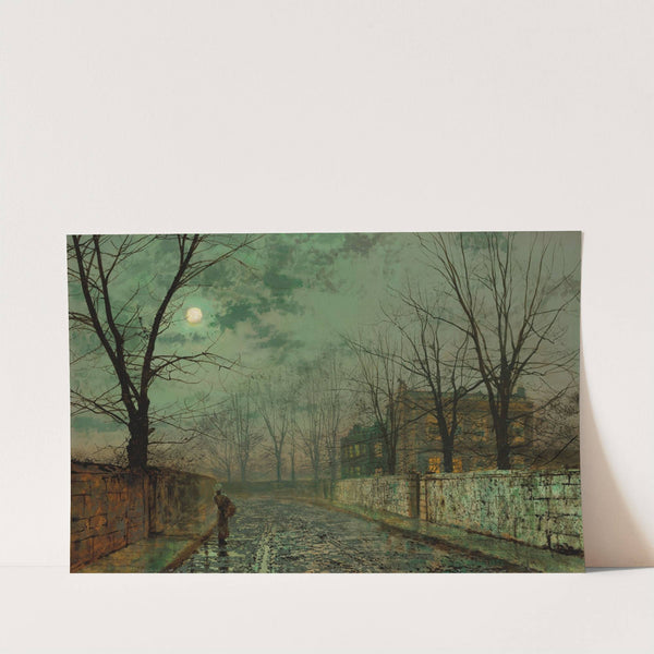 Under the Silvery Moonbeams by John Atkinson Grimshaw
