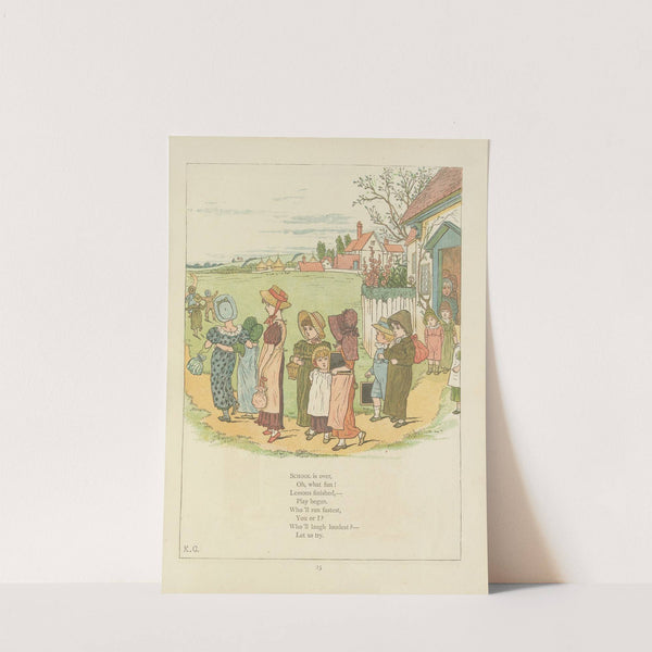 Under the window;pictures & rhymes for children Pl.26 (1878) by Kate Greenaway