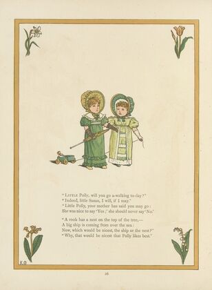 Under the window;pictures & rhymes for children Pl.27 (1878)